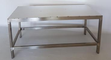 EDELSTAHL-ARBEITSPLATTE FÜR HONIGDOSEN